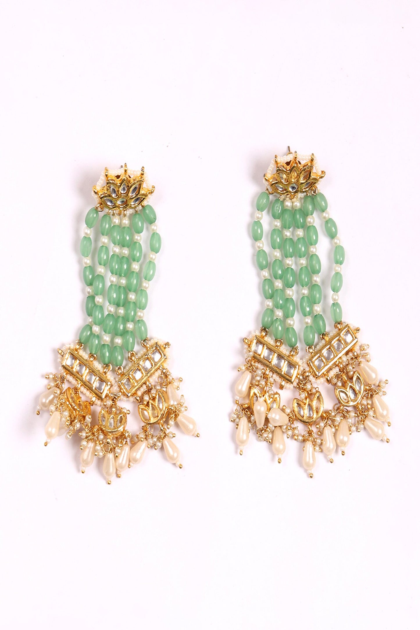 Sabz Khwab Drop Earrings
