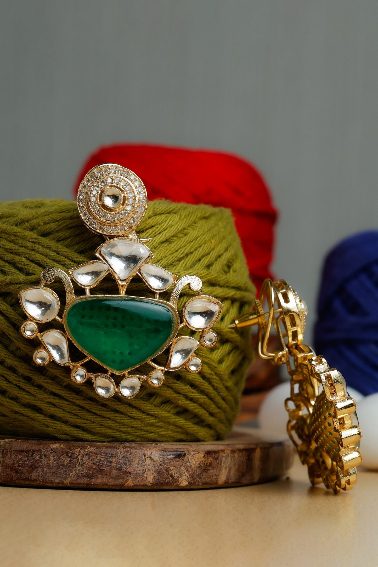 Royal Green Earrings