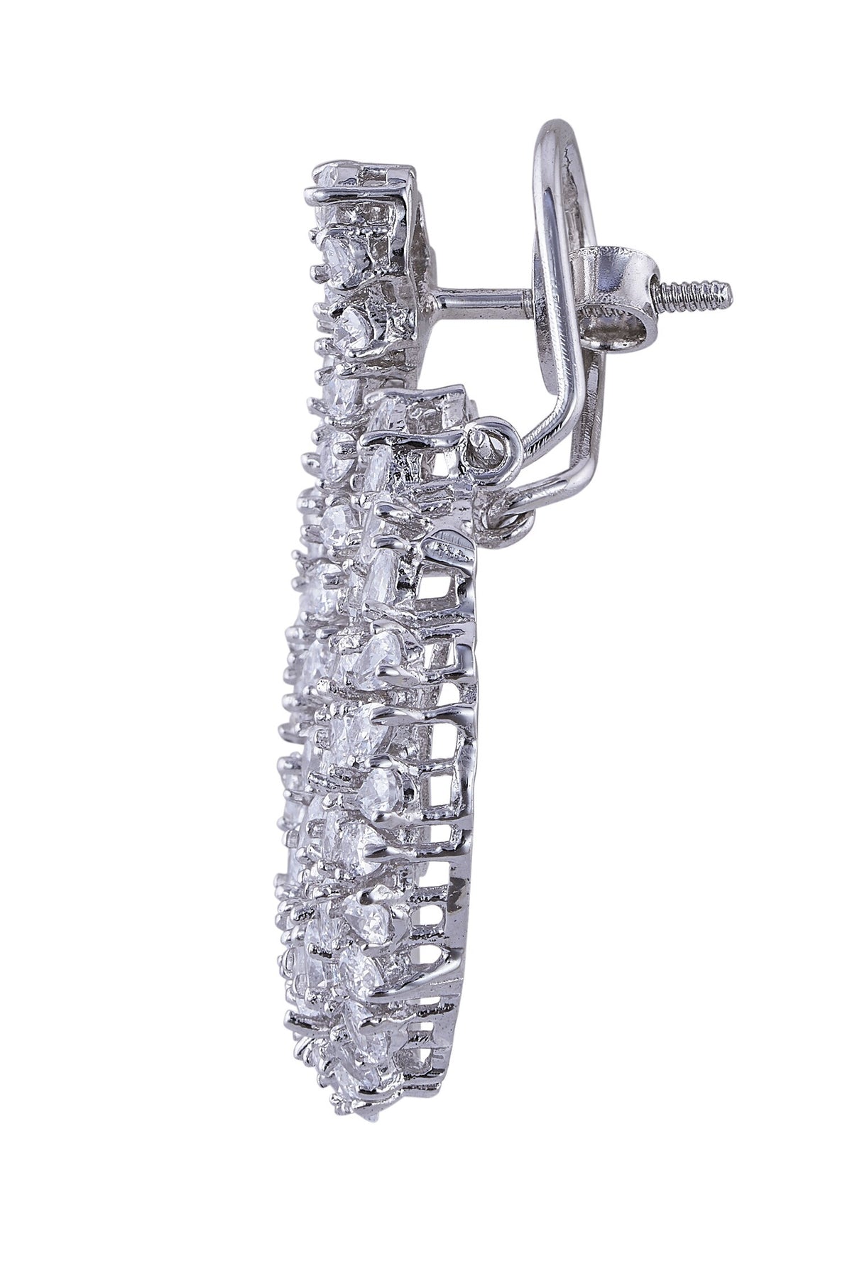 925 Silver Iceberg Earrings