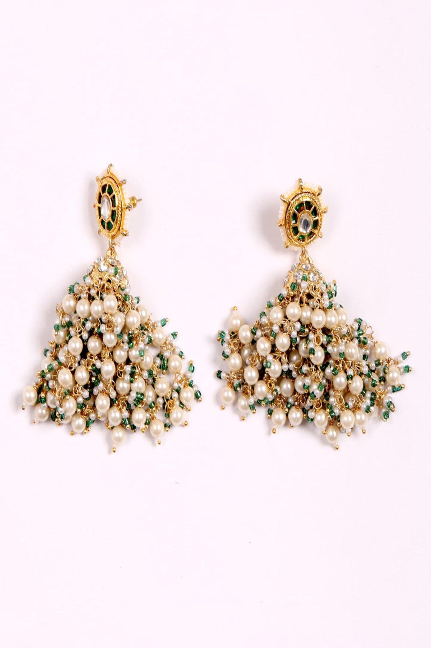 Hara Andaz Jhumkas