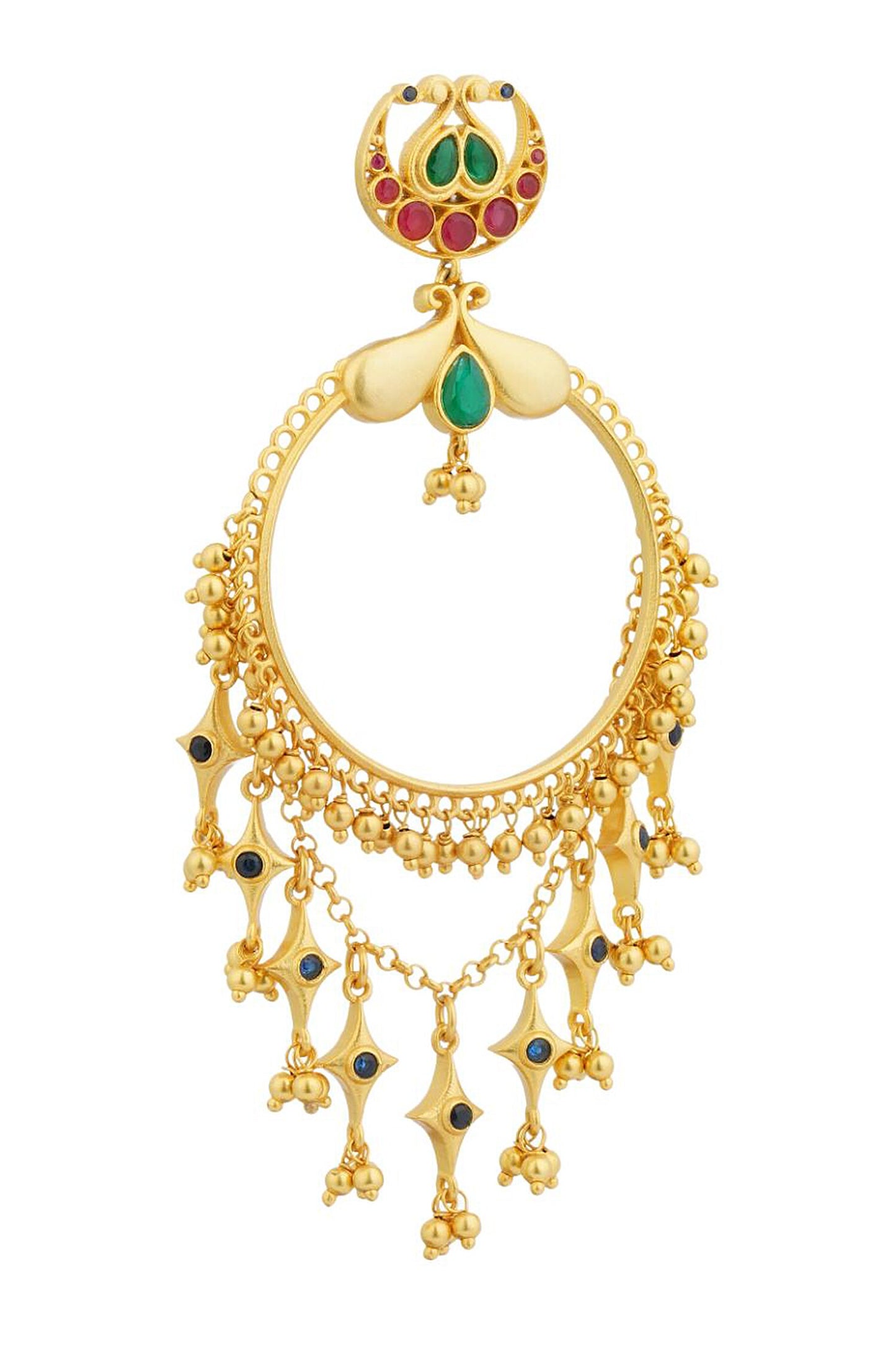 Poetic Dance Hoop Earrings
