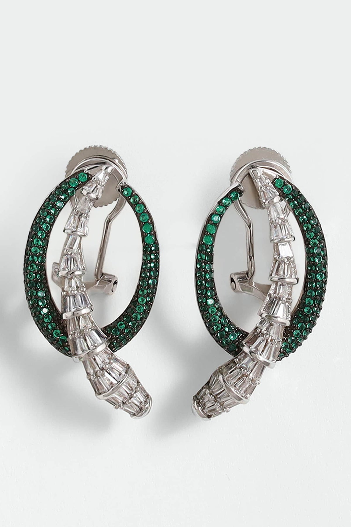Serpent Coil Earrings
