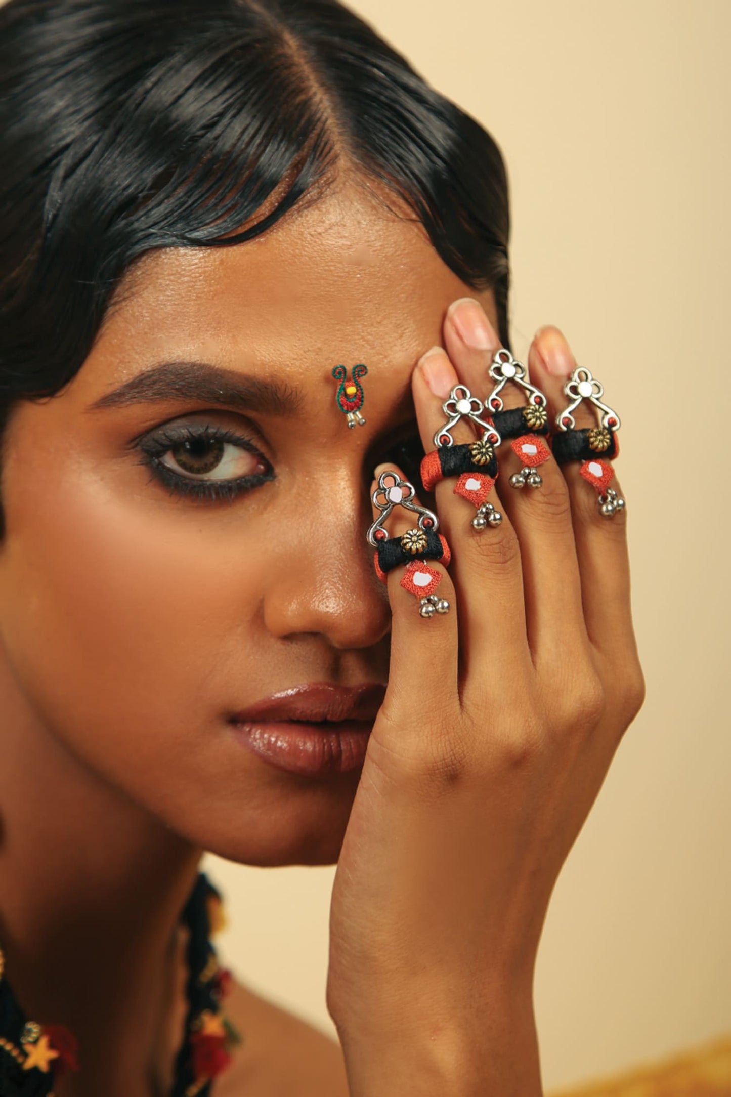 Pretty Hot & Tempting Tip Rings - 4 Pcs