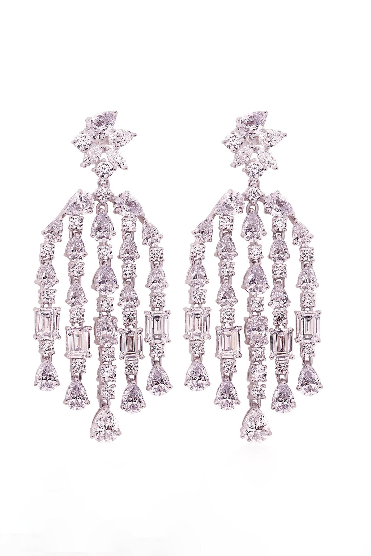 Glitterati Regalia Stone Embellished Earrings