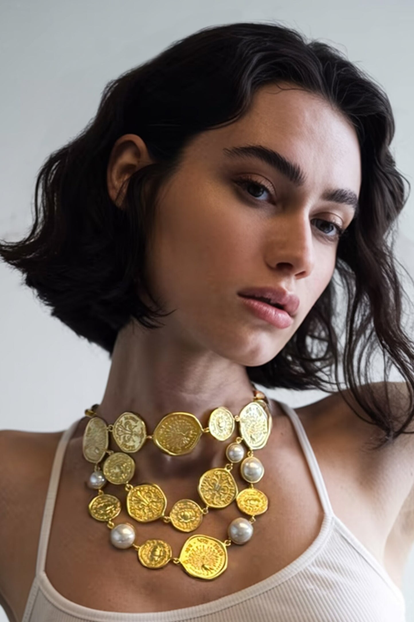Shakti Stardust Coin Choker