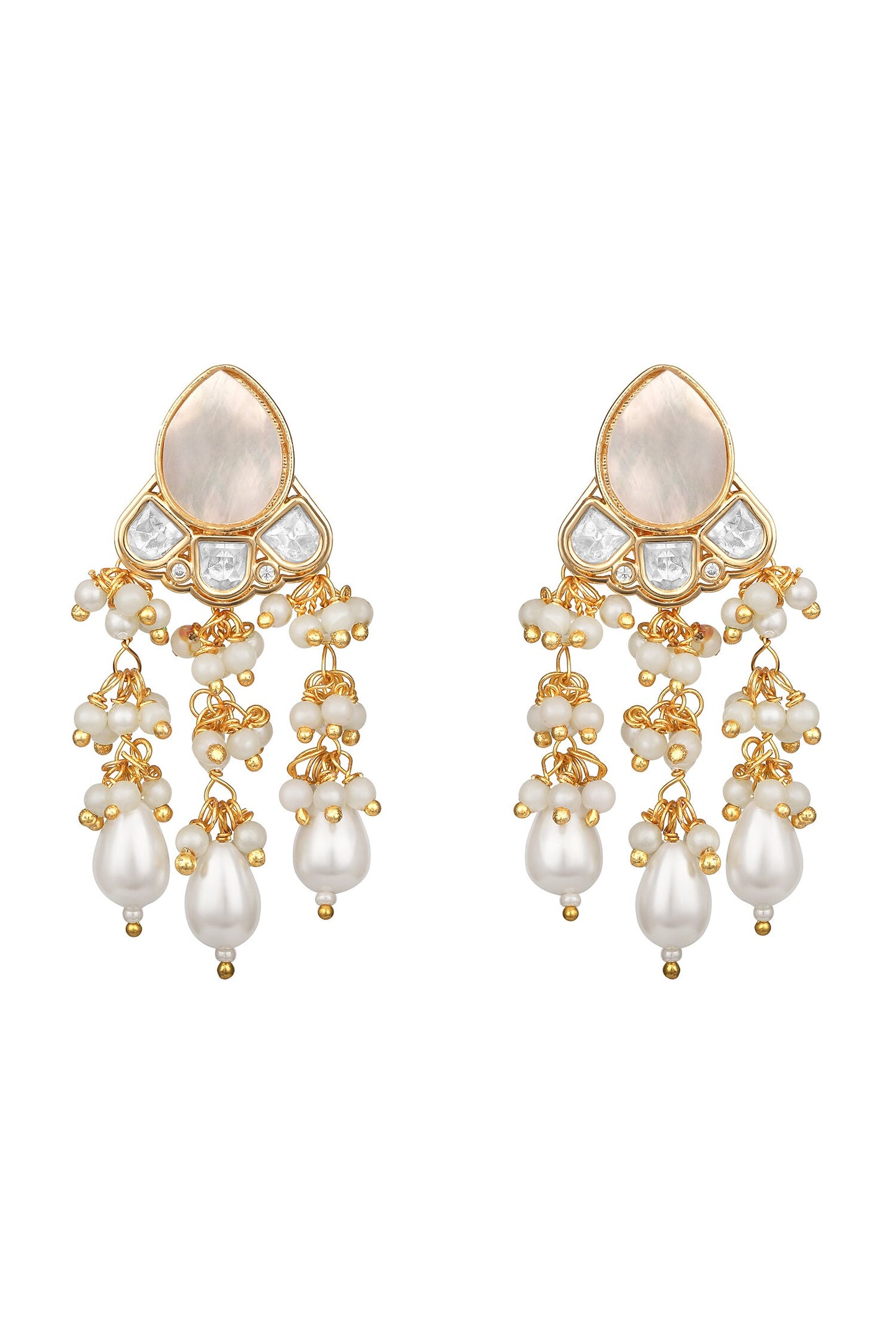 Shell Pearl Earrings