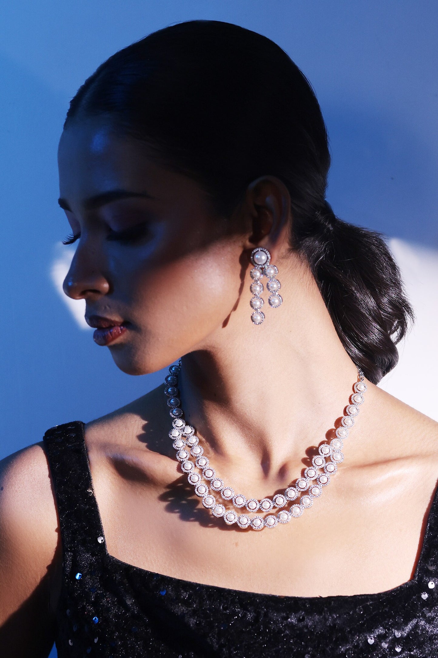 Aurora Bits Embellished Earrings