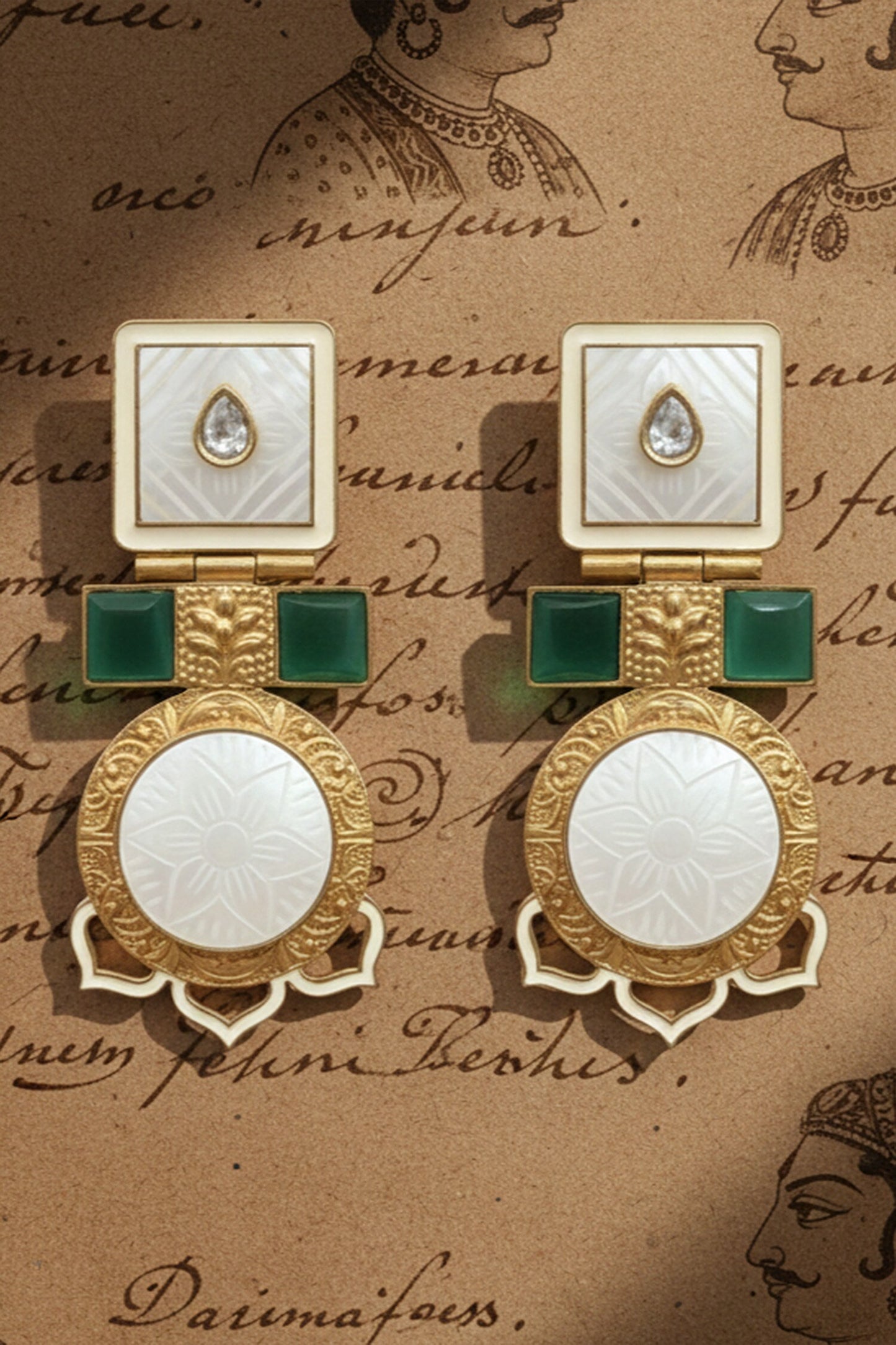 Floral Shaped Earrings