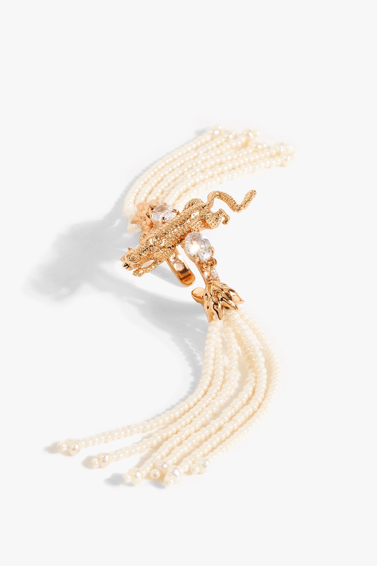 Leopard Sentinel Cascade Ring