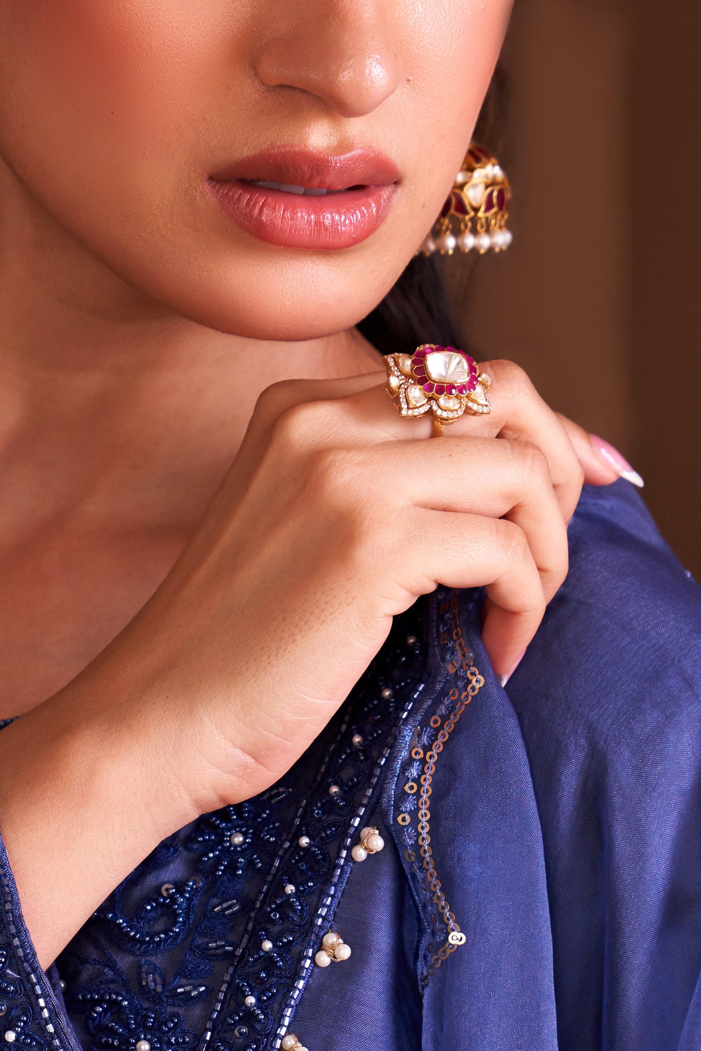 Niti Polki Ring