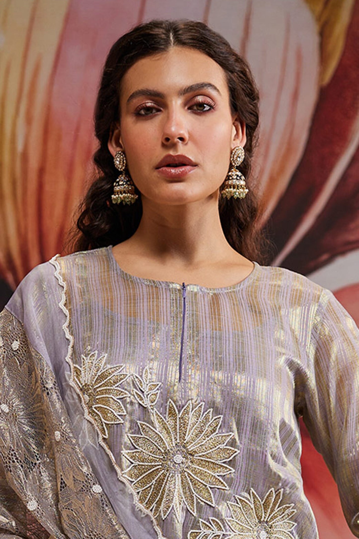 Urmi Enamalled Jhumkis