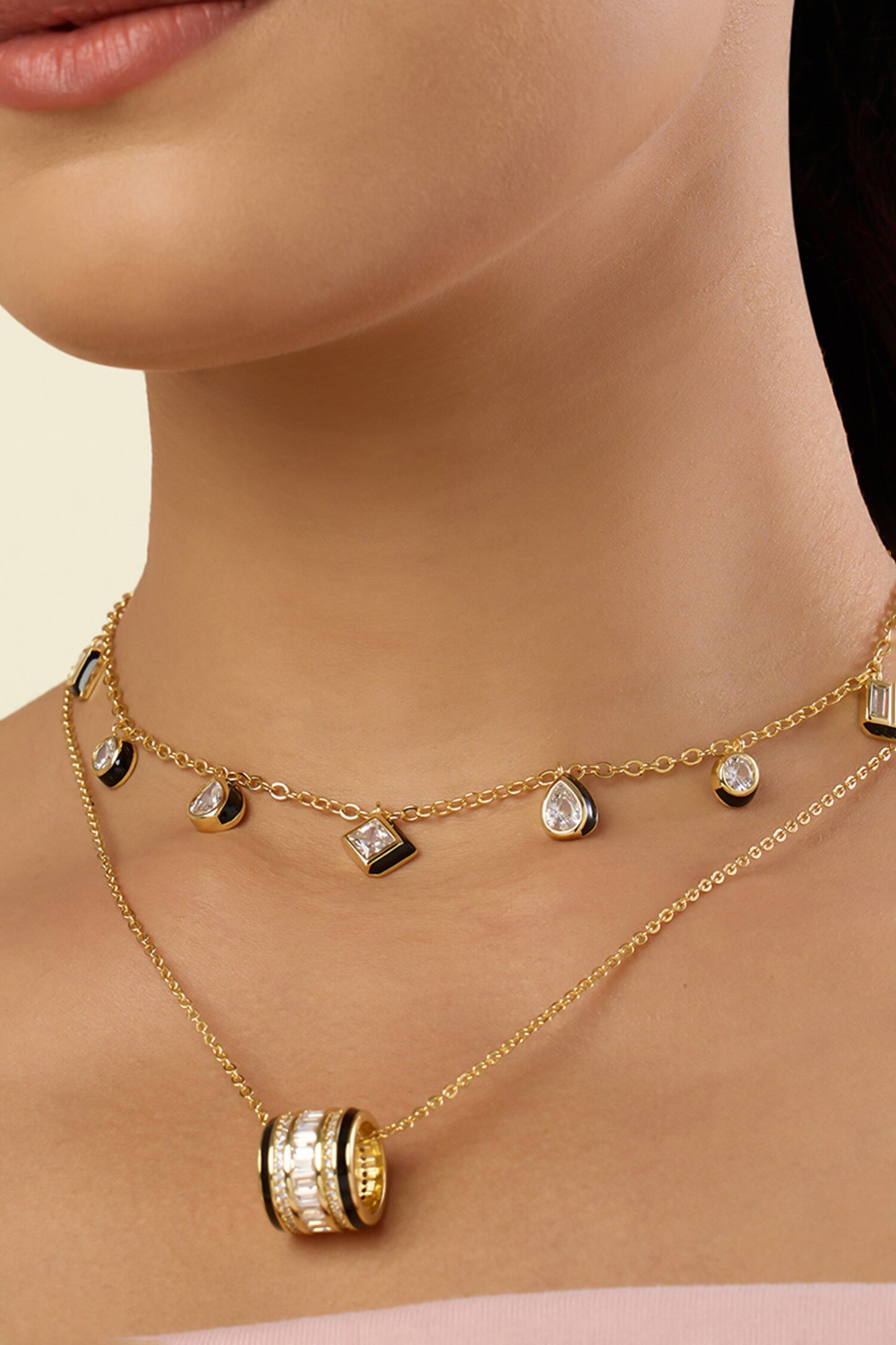 Midnight Muse Necklace - 2 Pcs