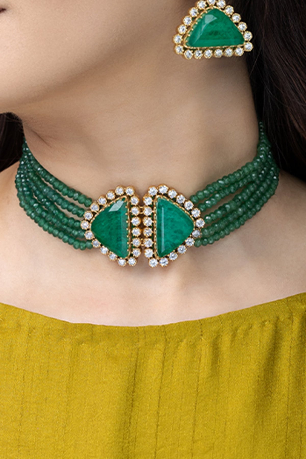 Noor Embellished Choker Set