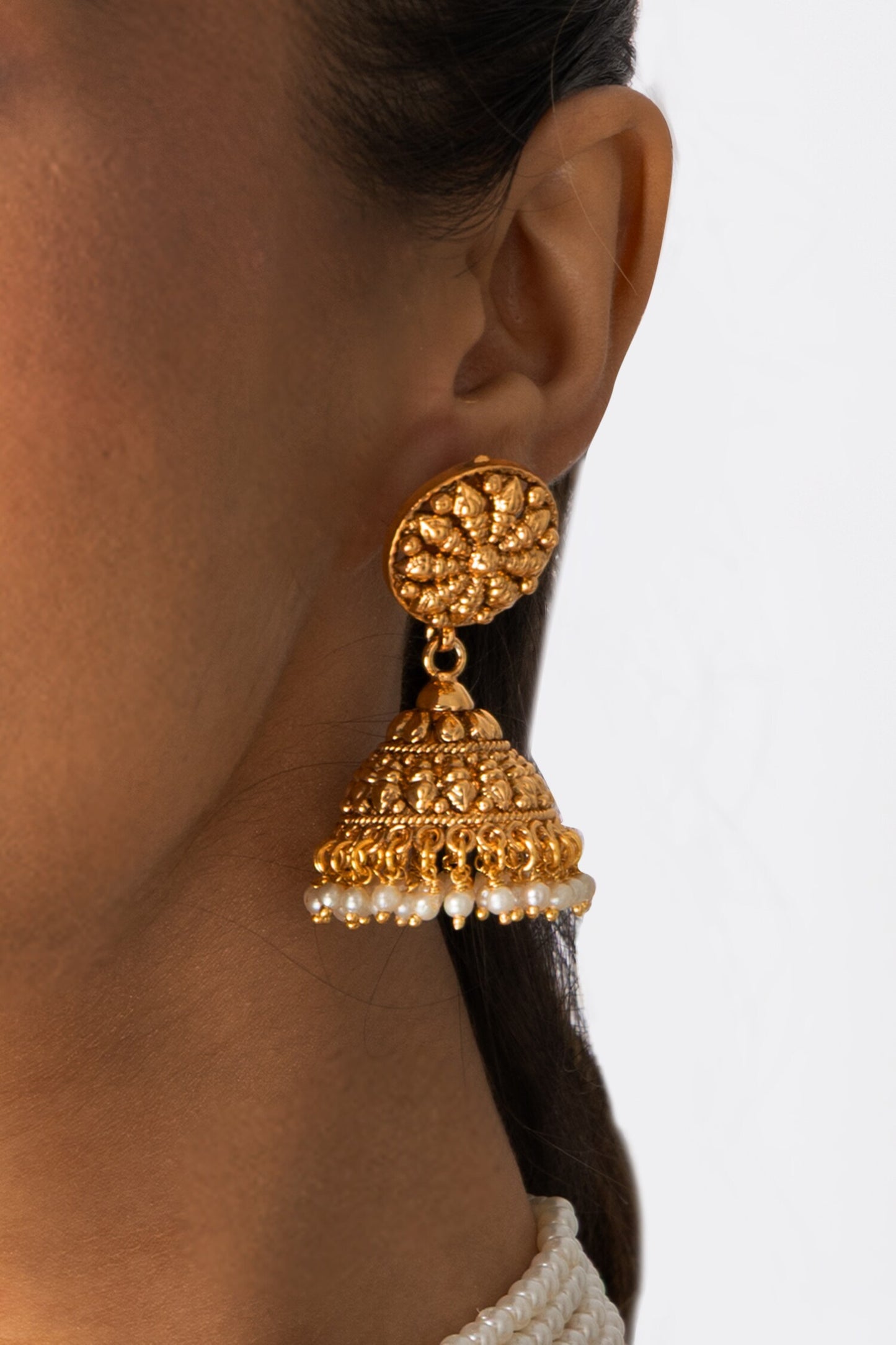 Medallion Statement Necklace Set