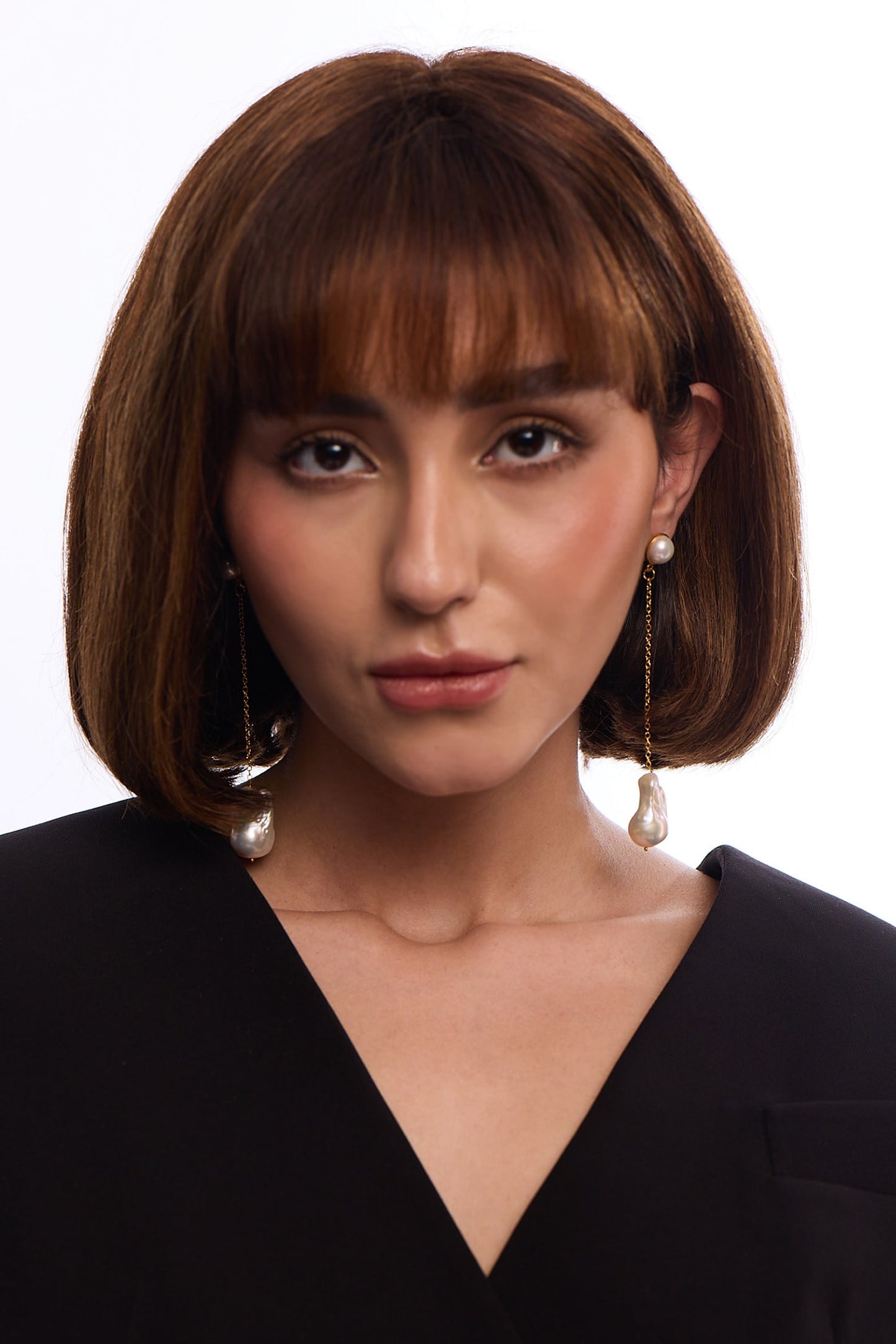 Baroque Duster Drop Earrings