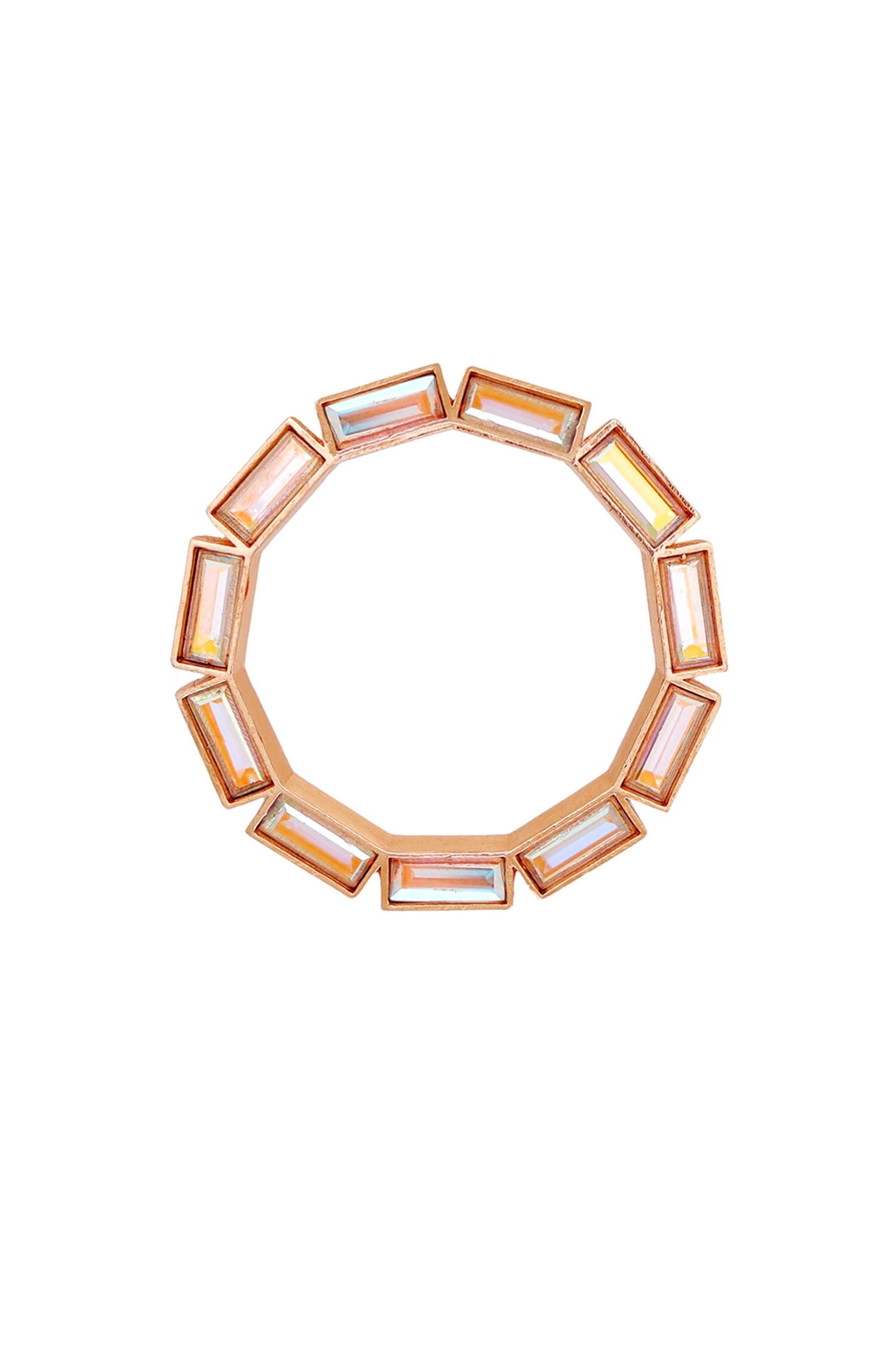 Stone Embellished Small Hoops