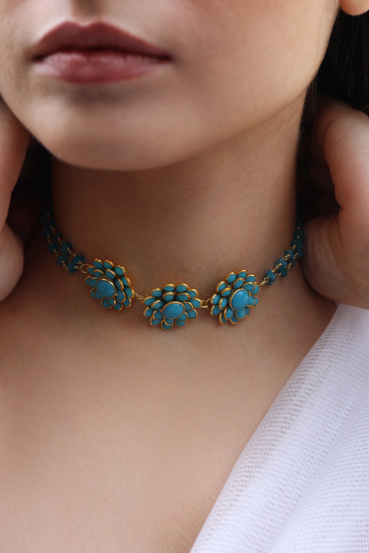 Patchi Choker Necklace