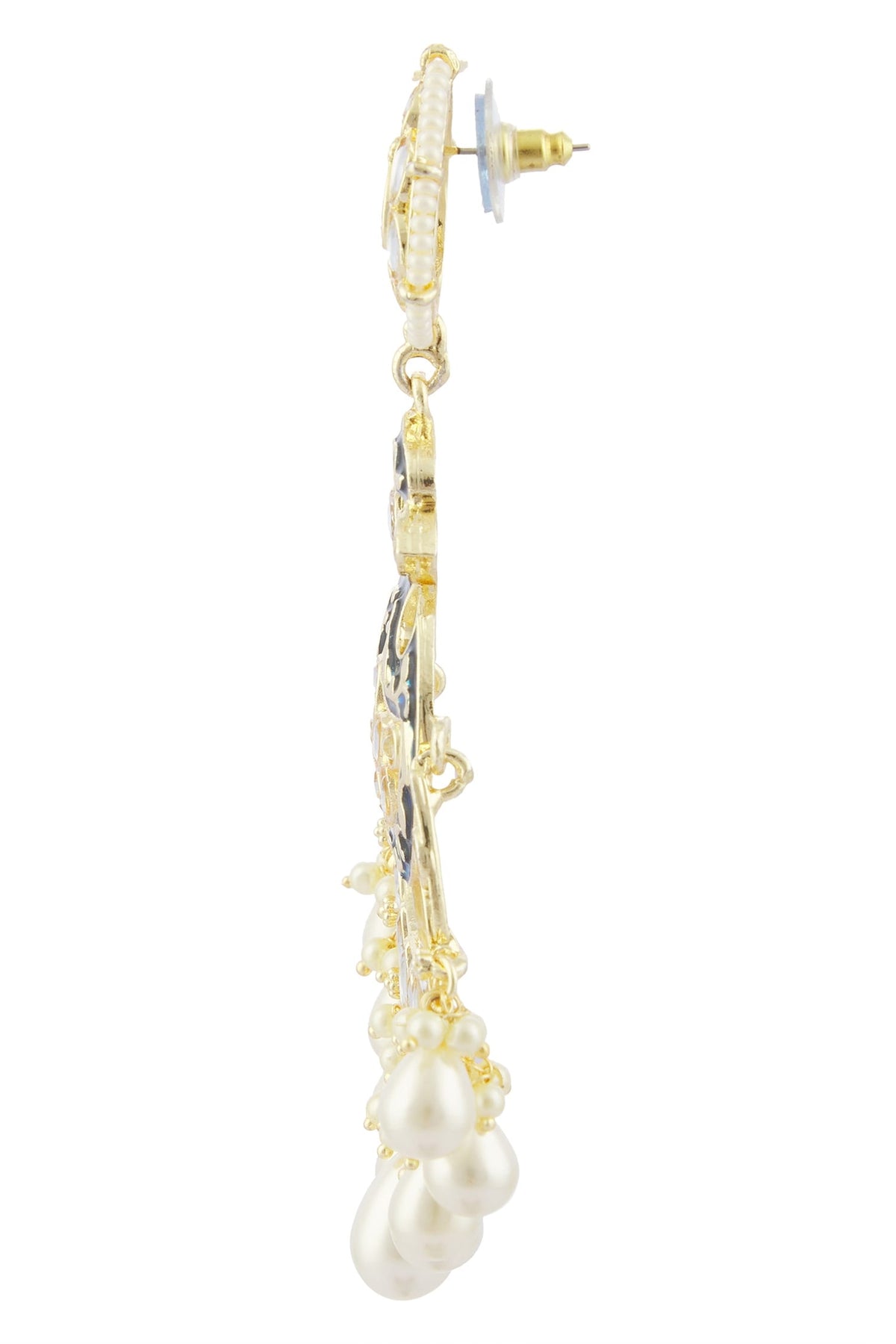 Kundan Meenakari Danglers