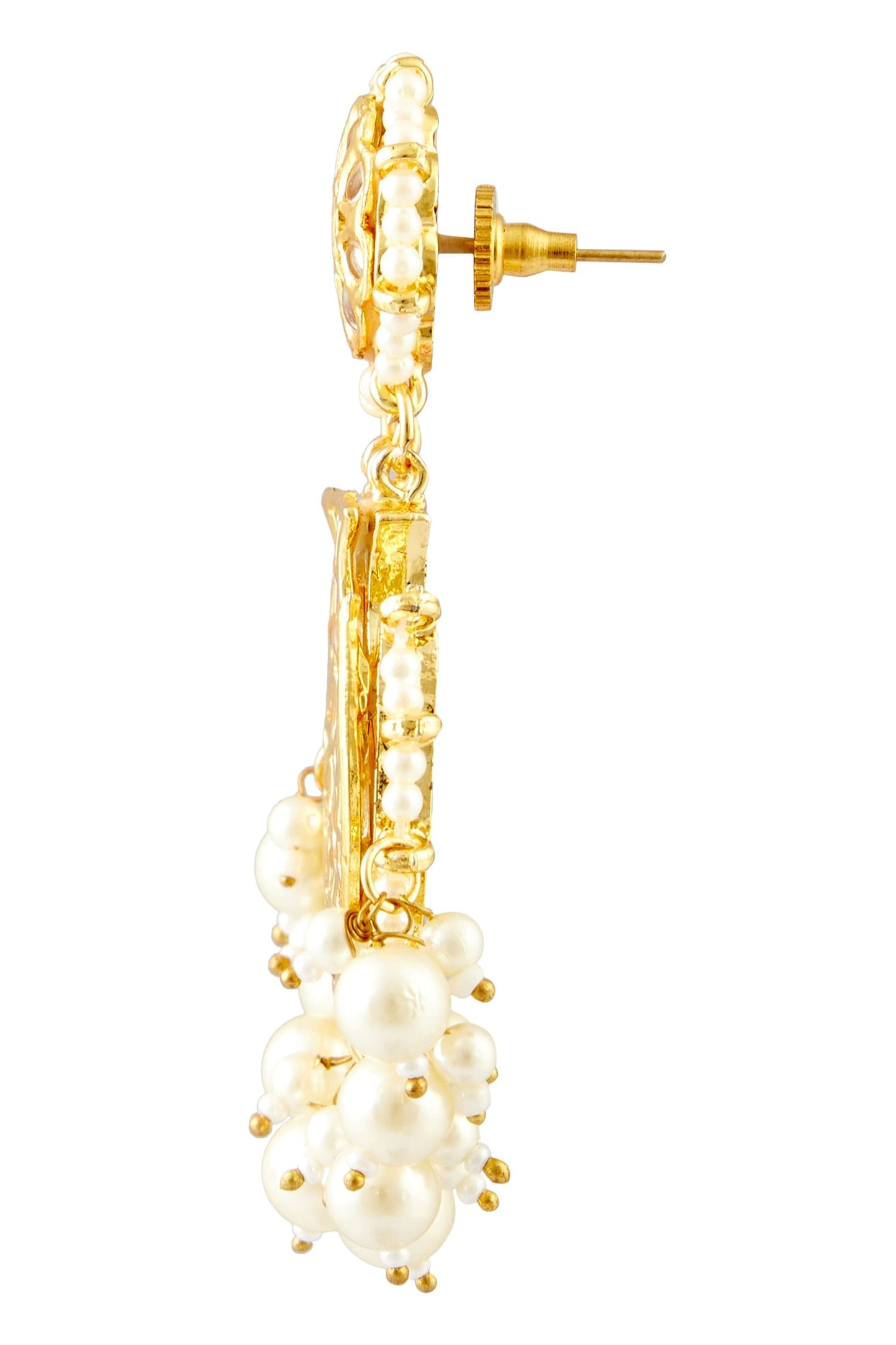 Kundan Studded Chandbalis