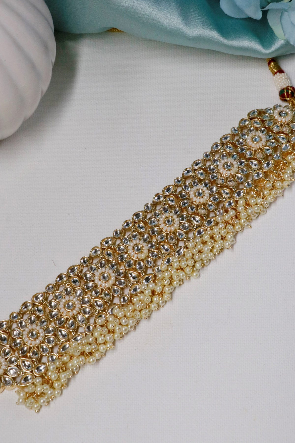 Floral Kundan Choker Set