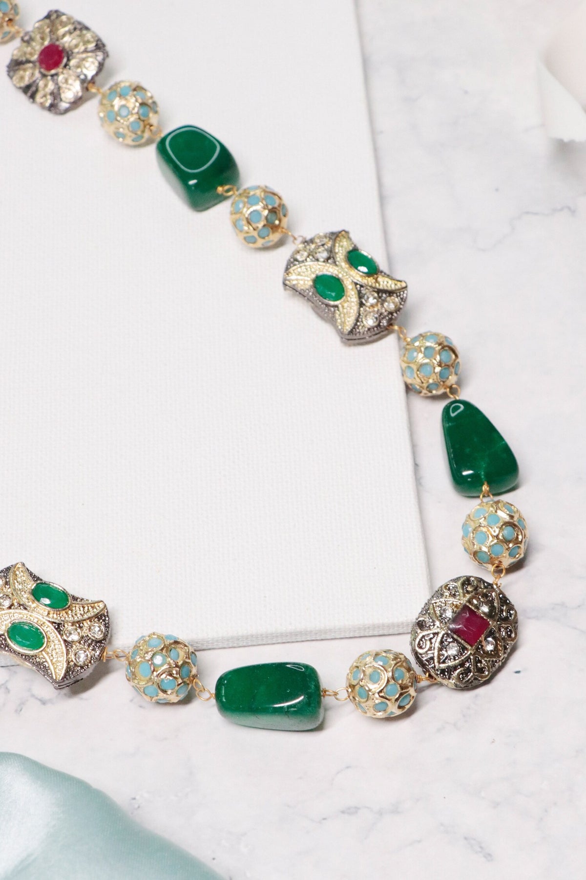 Stone Embellished Necklace