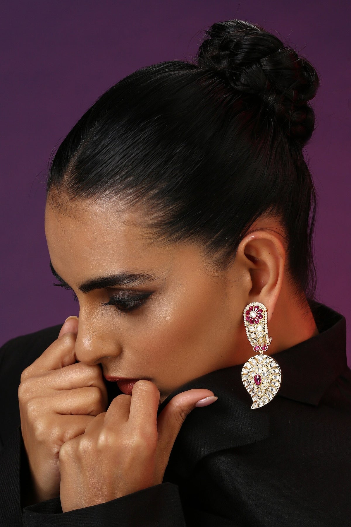 Kundan Embellished Earrings