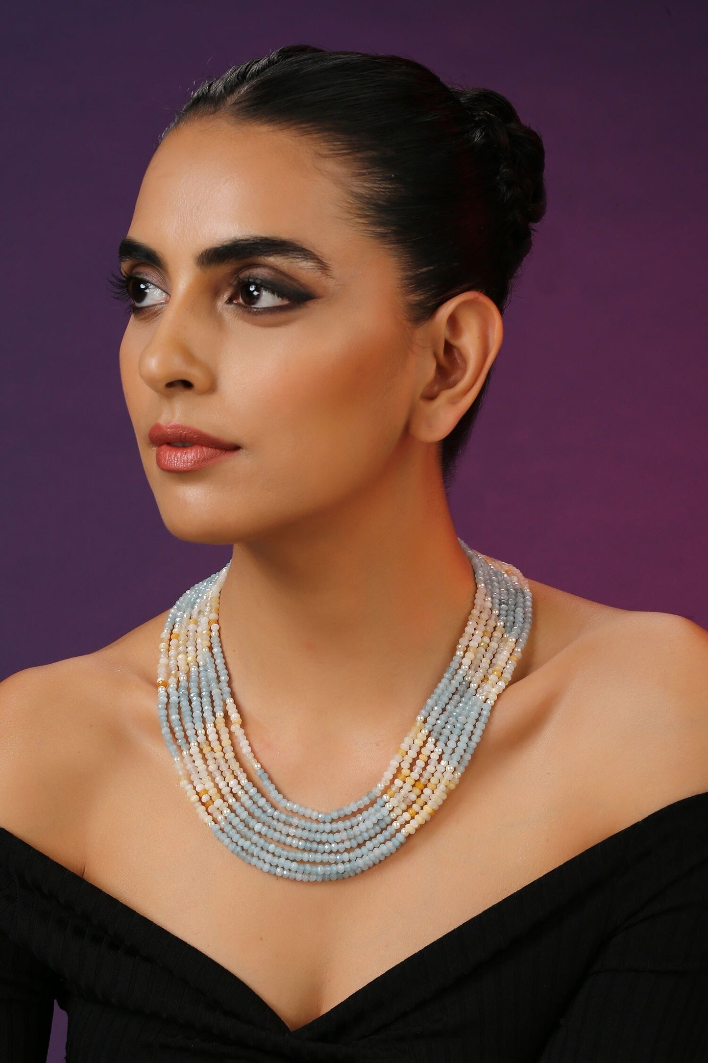 Beaded Layered Necklace
