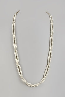 White Finish Pearl Mala