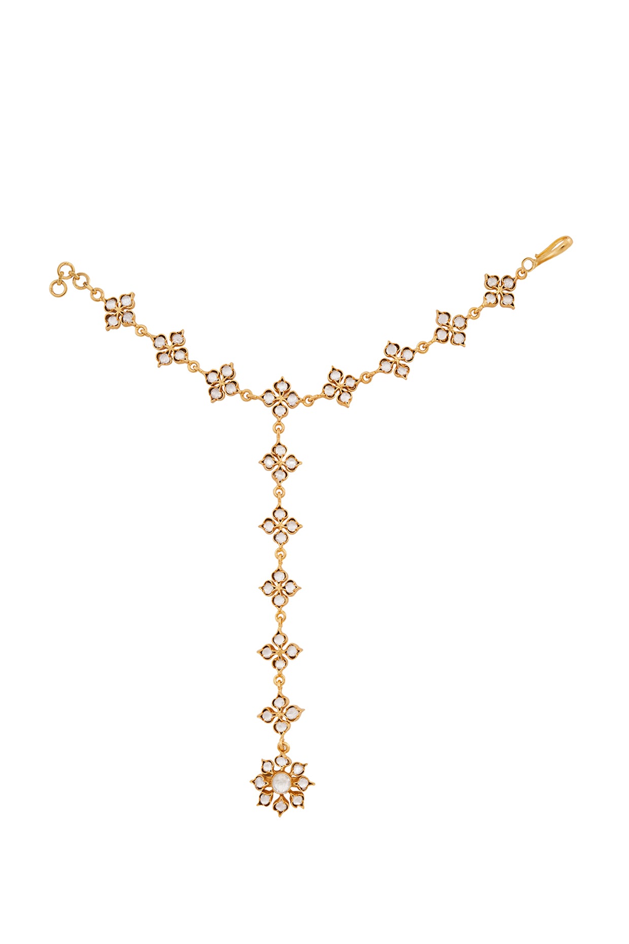 Gold Plated Handcrafted Hathphool