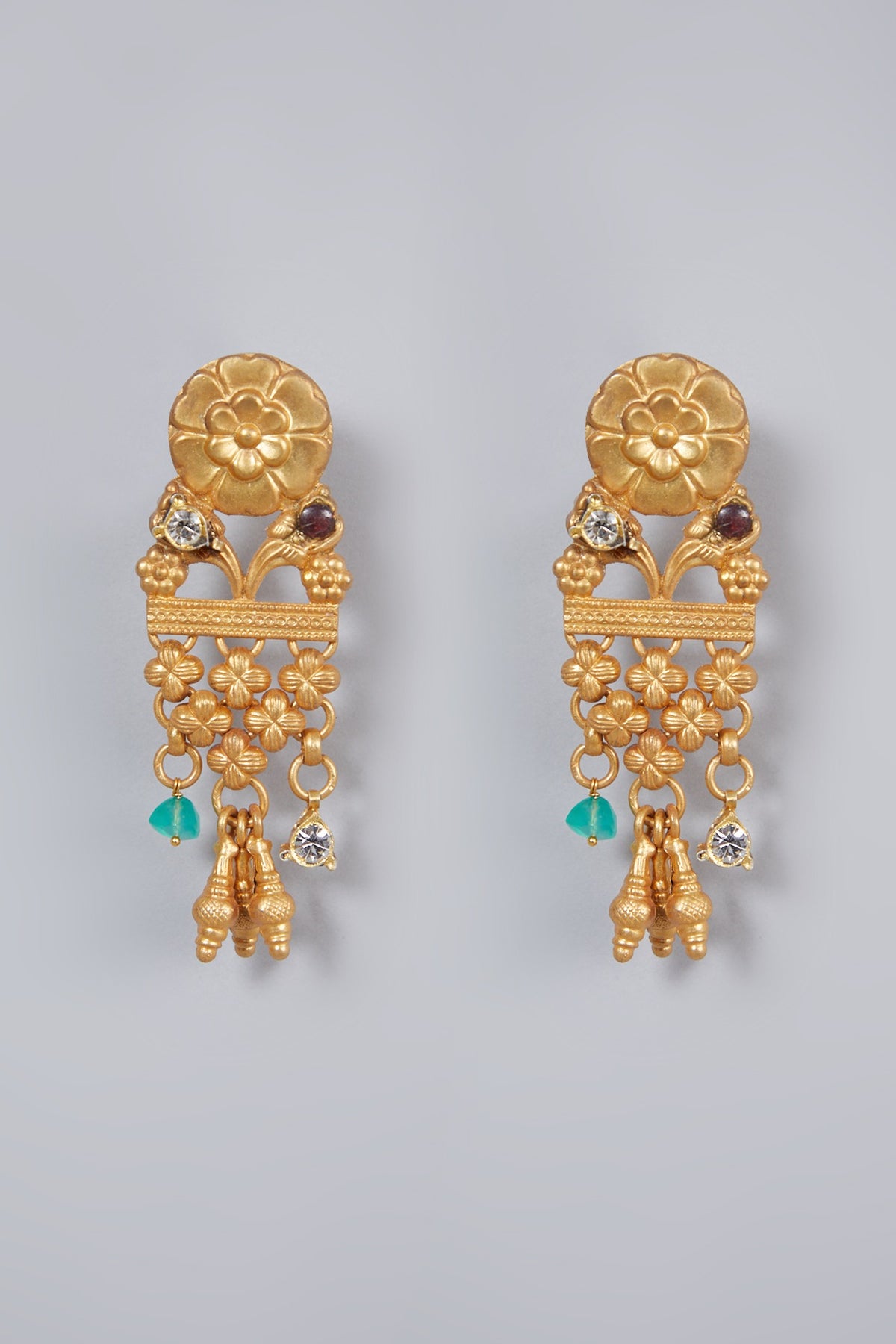 Gold Plated Handcrafted Earrings