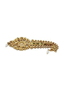 Gold Plated Paisley Brooch