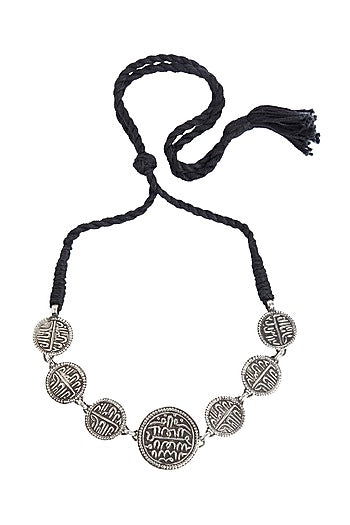White Finish Bracelet With Sikka Mohurs