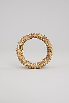 Gold Plated Chaton Stone Bracelet