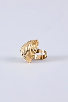 Gold Plated Brass Alloy Ring