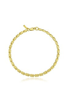 Gold Finish Handcrafted Bicky Anklet