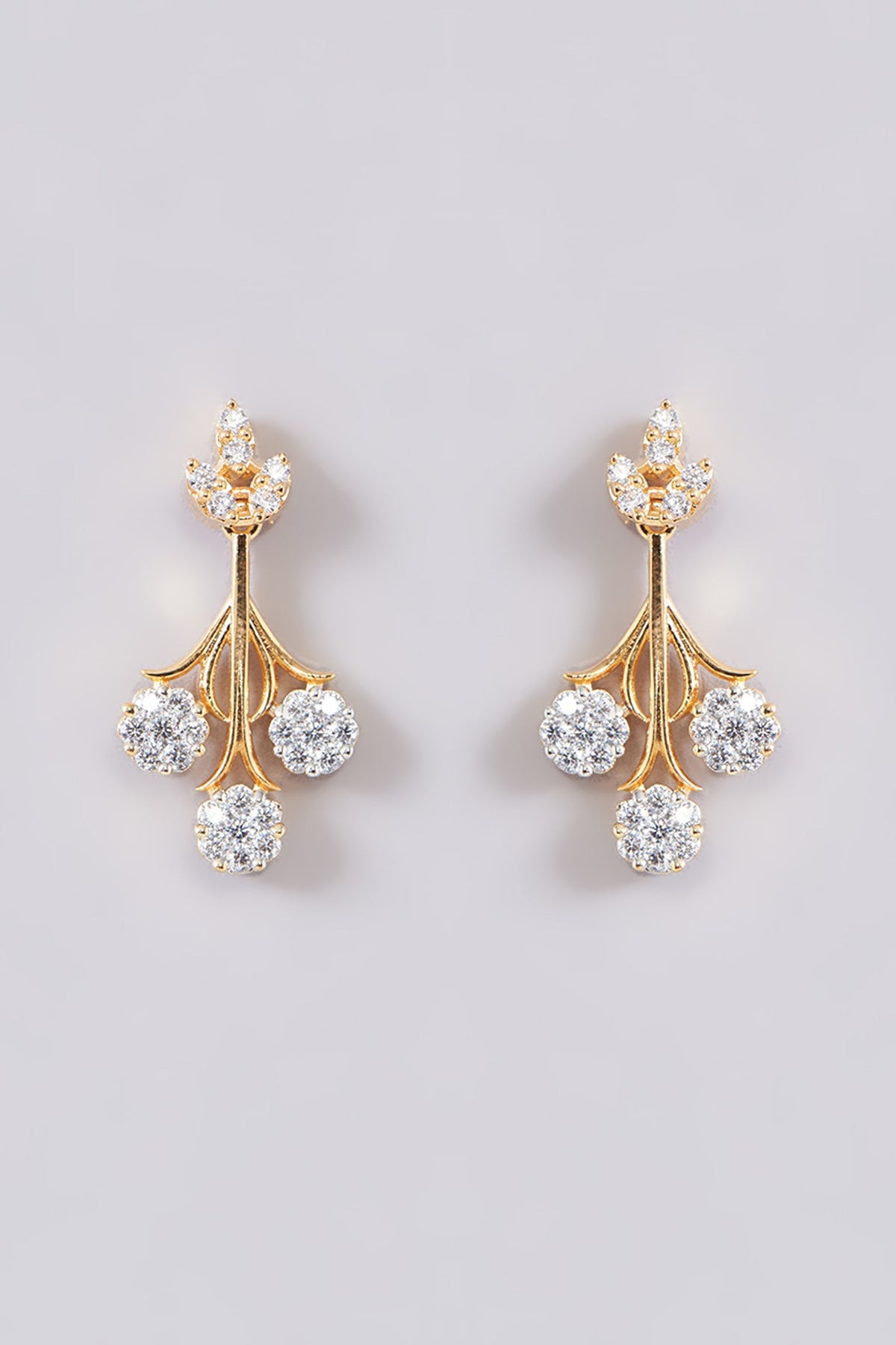 Gold Finish Zircon Necklace Set