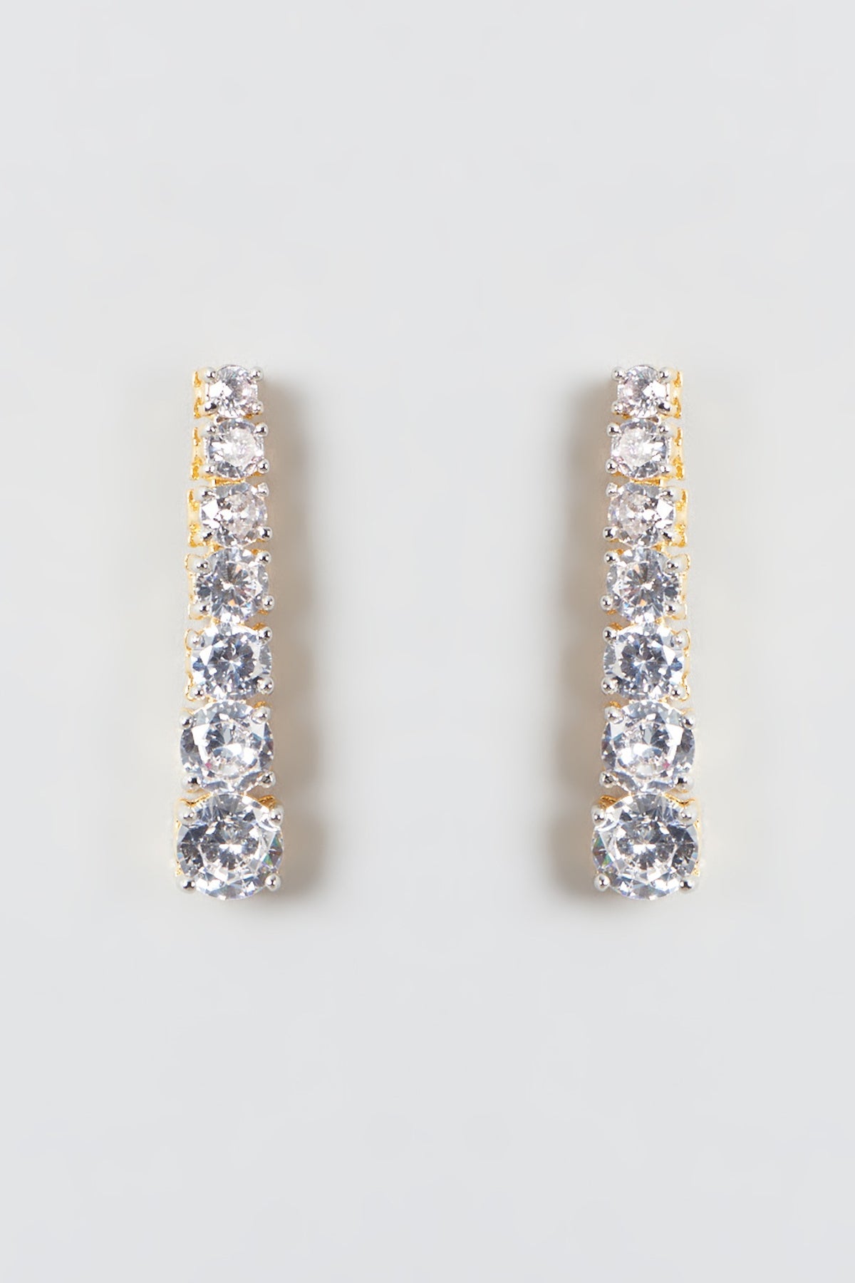 Gold Finish Zircon Choker Necklace Set
