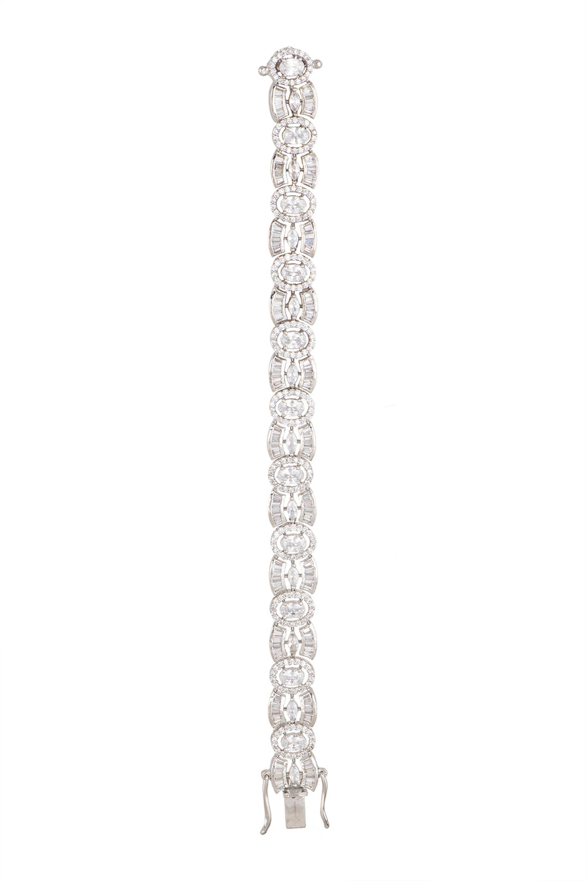 White Finish Flexible Bracelet