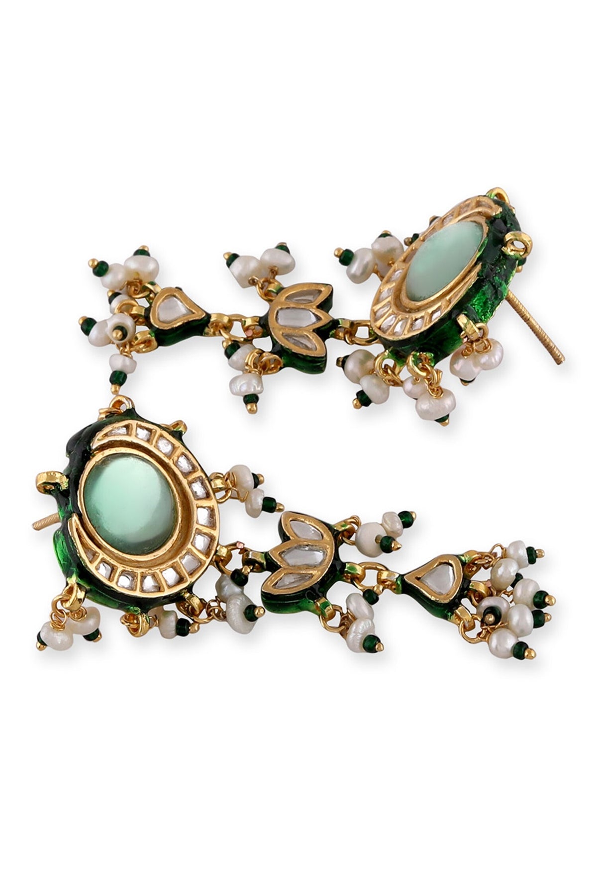 Kundan Polki Embellished Choker Set