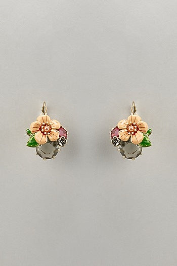 Gold Finish Stud Earrings
