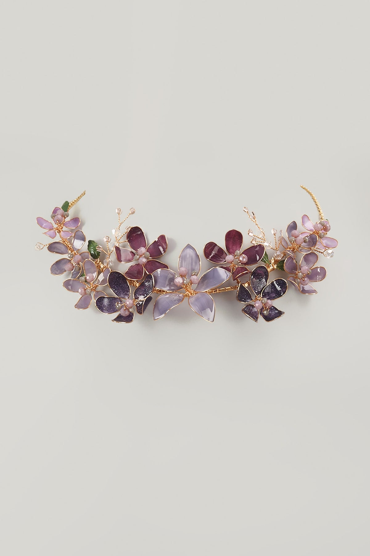 Multi-Colored Floral Necklace