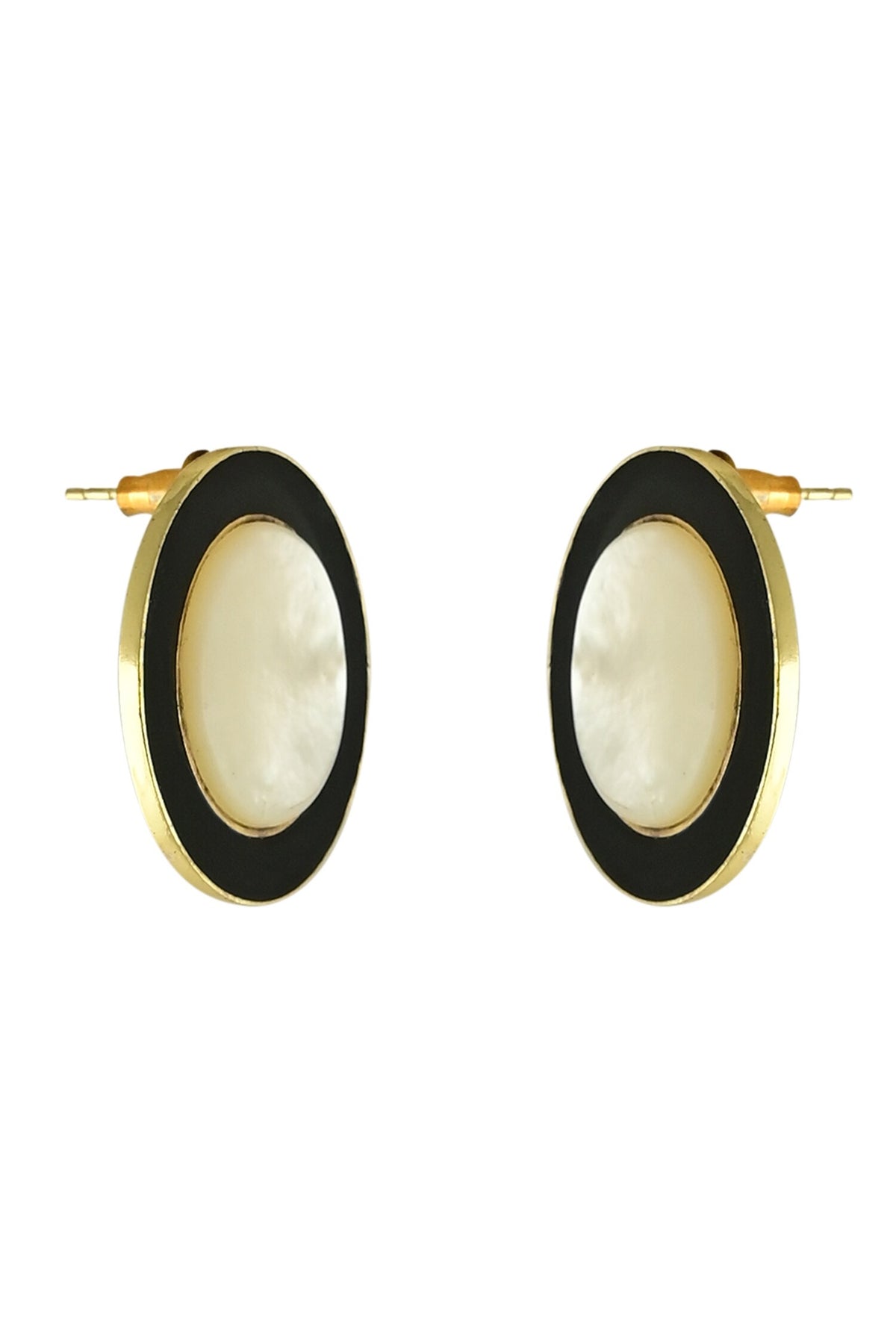 Alyssa Circular Shaped Studs