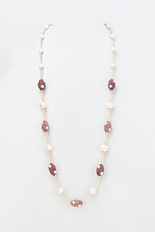 Pink Crystal Beaded Mala