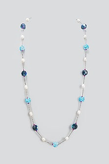 White Finish Swarovski Mala