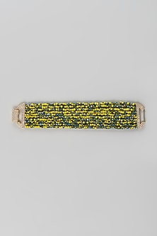 Gold Finish Crystal Bracelet