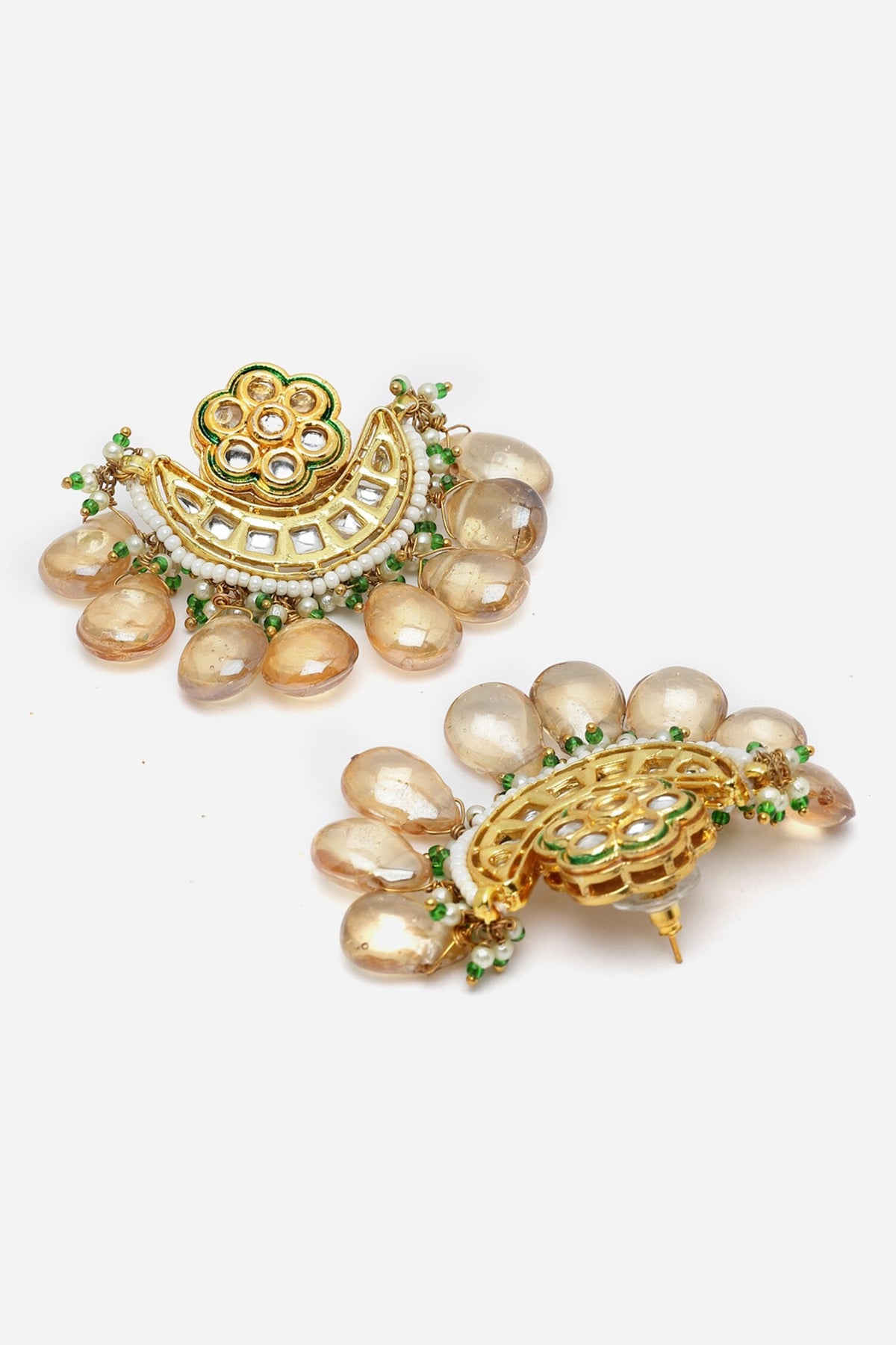 Kundan Embellished Layered Necklace Set