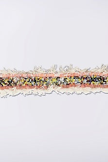 Blush Pink Handcrafted Waist Belt