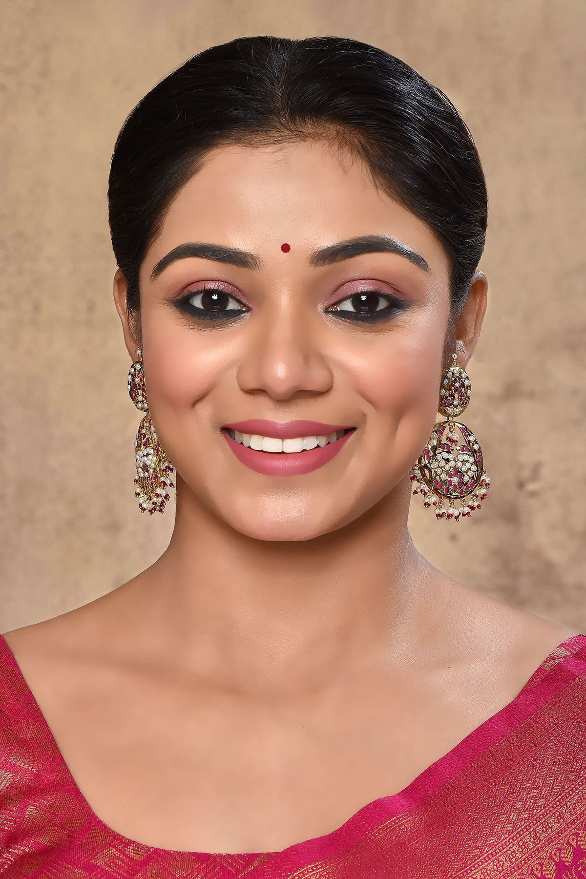 Jadau Cutwork & Embellished Earrings