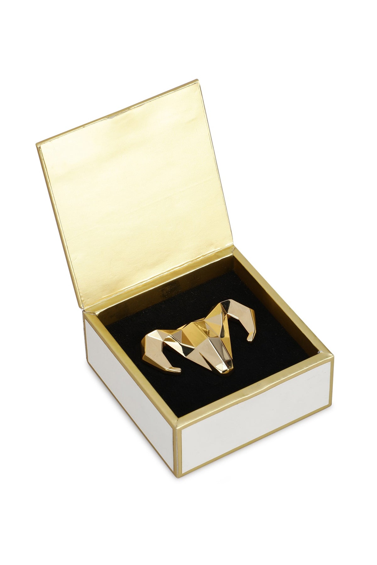 Gold Toned Alloy Brooch