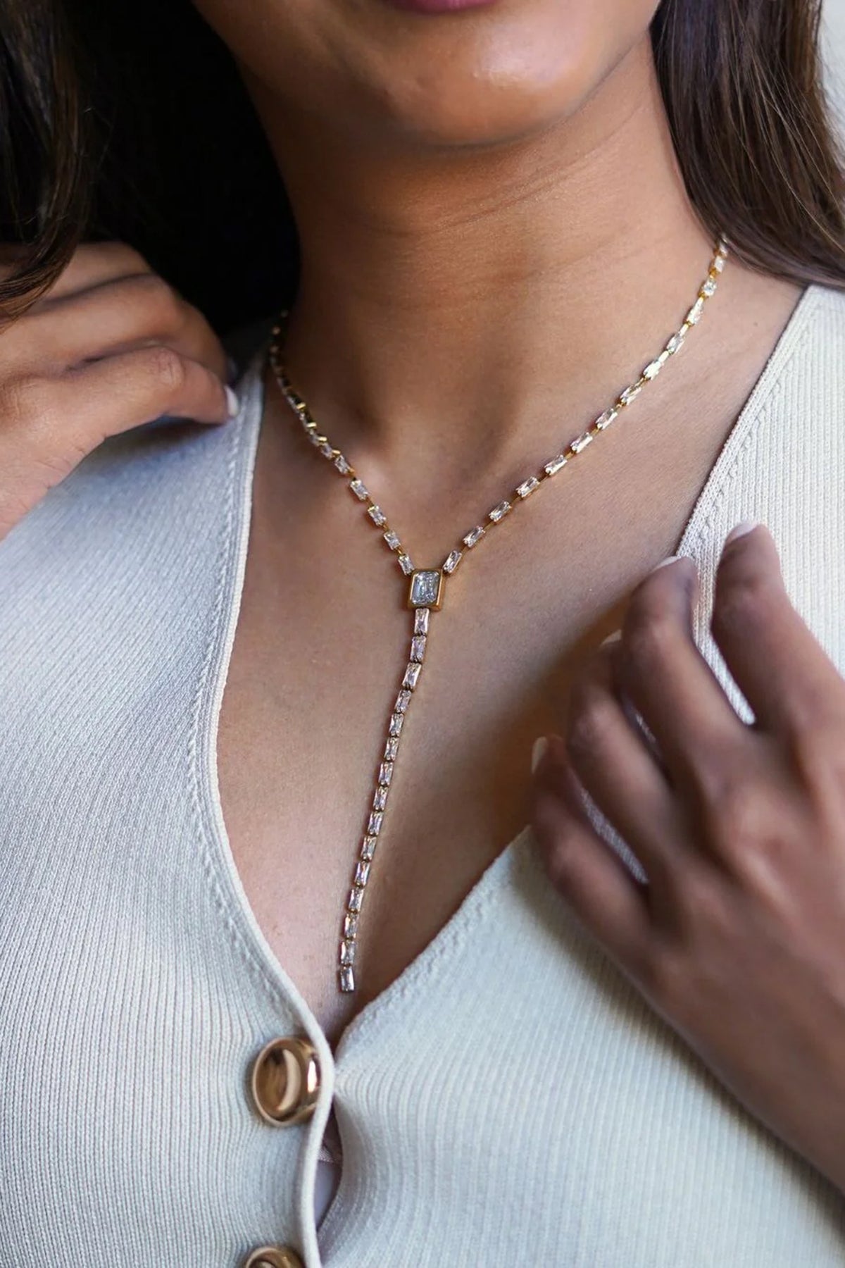 Silver Finish Necklace